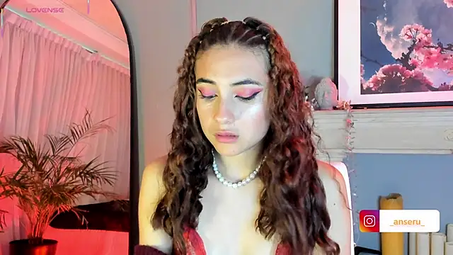 Snapshot of Anseru_ chatting on 7, 10, 2025 Anseru online show from 7, 10, 2025