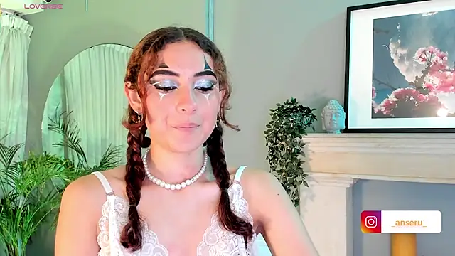 Snapshot of Anseru_ chatting on 25, 10, 2025 Anseru online show from 25, 10, 2025