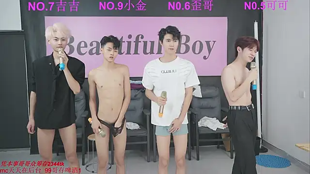 Beautifulboys-777 online show from 11, 9, 2025