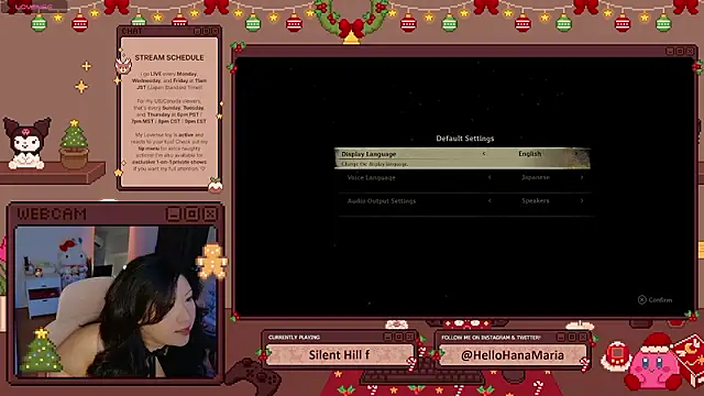 HanaMaria online show from 26, 11, 2025