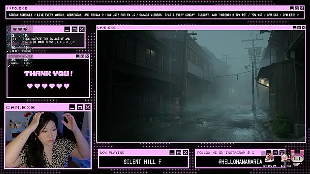 HanaMaria online show from 28, 11, 2025