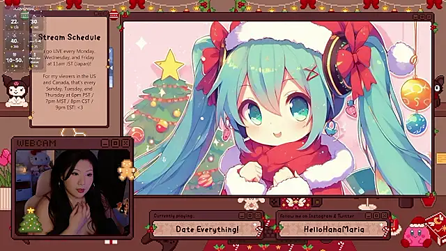 HanaMaria online show from 22, 12, 2025