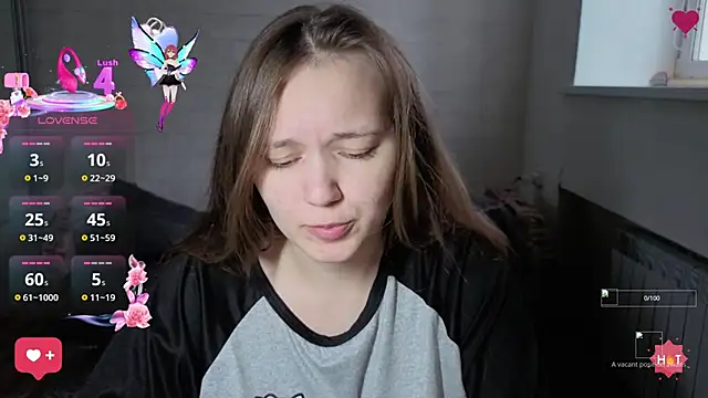 Snapshot of AlisaWyn chatting on 9, 10, 2025 AlisaWyn online show from 9, 10, 2025