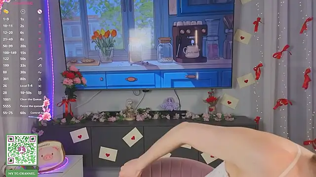 ElfredaTupy online show from 8, 3, 2026