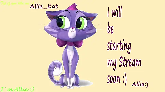 Allie Kat online show from 31, 5, 2026