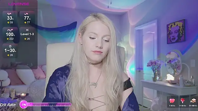 Snapshot of Talulaa chatting on 10, 2, 2025 Talulaa online show from 10, 2, 2025