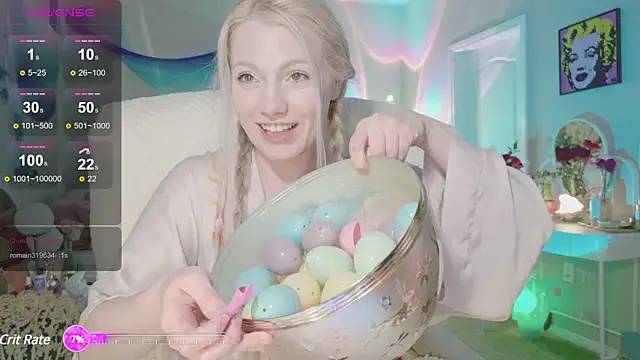 Snapshot of Talulaa chatting on 2, 3, 2025 Talulaa online show from 2, 3, 2025