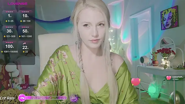 Snapshot of Talulaa chatting on 17, 3, 2025 Talulaa online show from 17, 3, 2025