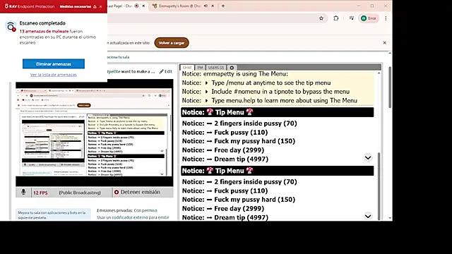 EmmaPetty online show from 4, 10, 2025