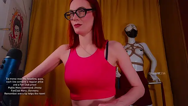 Giantess Eva online show from 23, 10, 2025