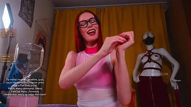 Giantess Eva online show from 22, 11, 2025