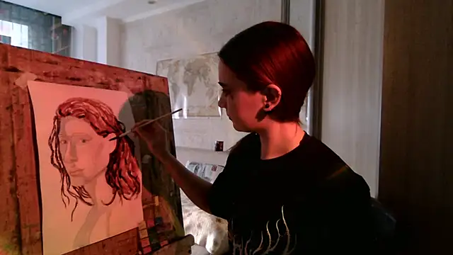 Snapshot of JinnyVibes chatting on 30, 10, 2025 JinnyVibes online show from 30, 10, 2025