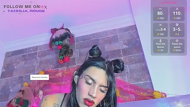 tahhlia rouge online show from 13, 11, 2025