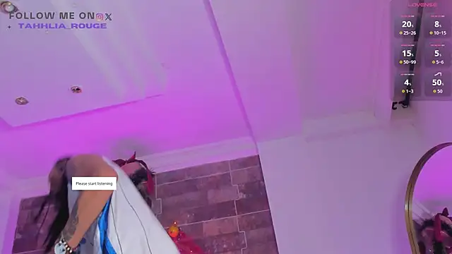 tahhlia rouge online show from 29, 11, 2025