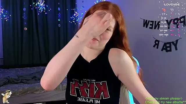Snapshot of GingerCute chatting on 10, 1, 2026 GingerCute online show from 10, 1, 2026
