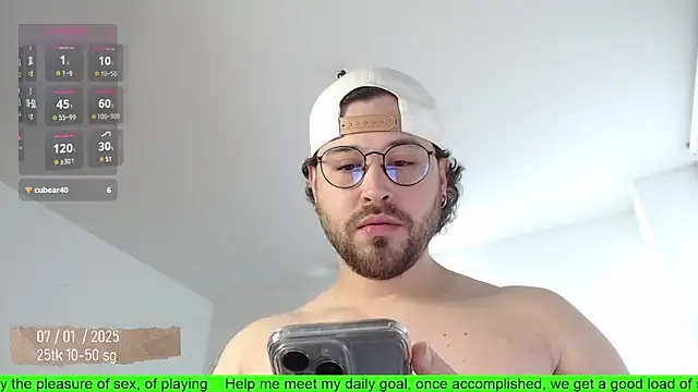 Snapshot of SugaredDigit chatting on 7, 1, 2025 SugaredDigit online show from 7, 1, 2025