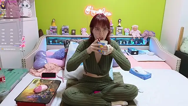 Snapshot of _HeraLuna_ chatting on 23, 2, 2026 HeraLuna online show from 23, 2, 2026