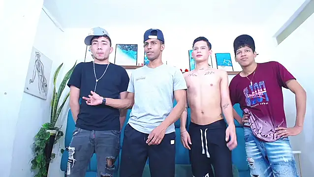 Hot Boys Latinos X online show from 10, 3, 2026