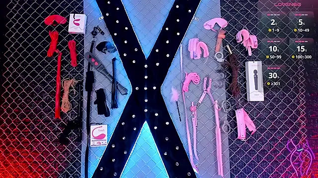 Mistress Black Rose bdsm online show from 14, 11, 2025