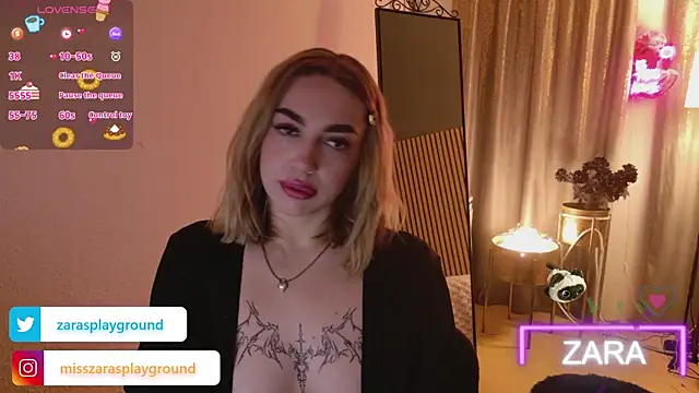 Snapshot of ZarasPlayground chatting on 19, 4, 2026 ZarasPlayground online show from 19, 4, 2026
