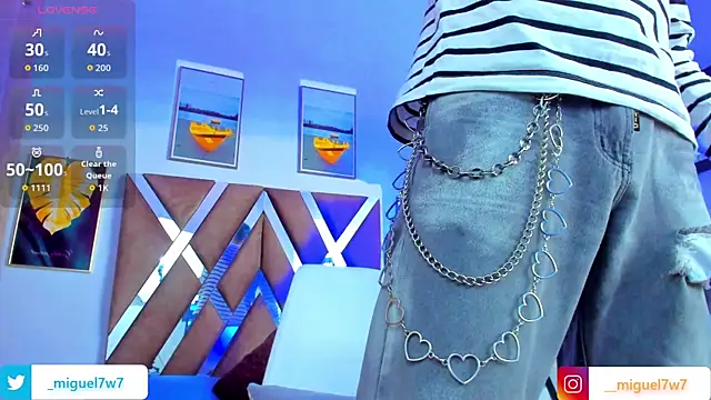   Miguel7w7 online show from 28, 11, 2025