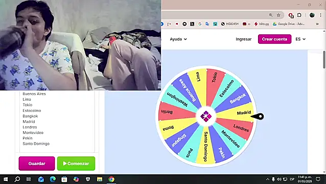 Giby Grace online show from 2, 3, 2026