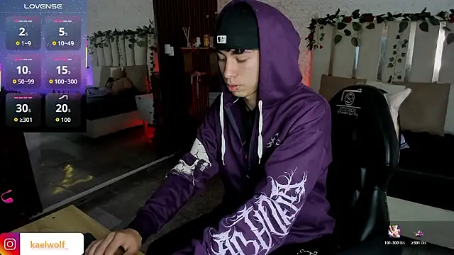 kaelwolf tay online show from 9, 2, 2026