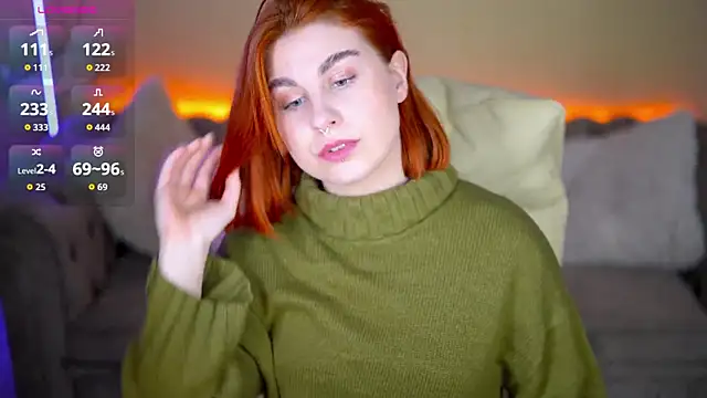 GingerPinky online show from 18, 3, 2026