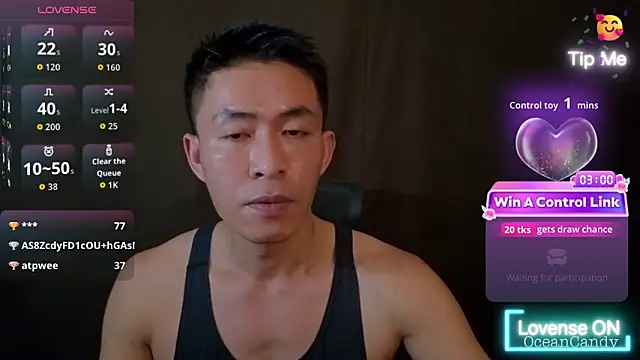 OceanCandy9 online show from 27, 2, 2026