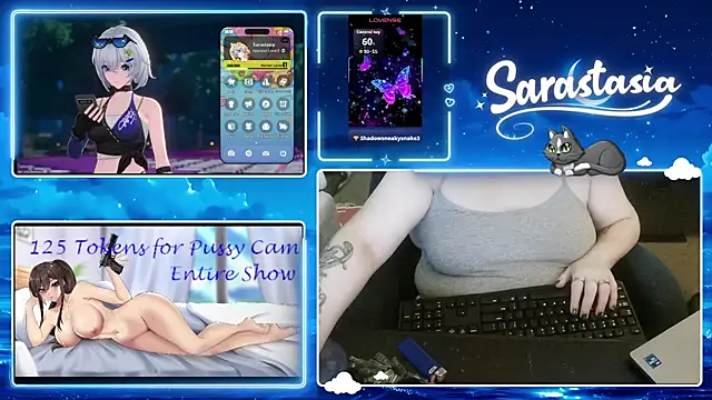 Snapshot of Sarastasia417 chatting on 24, 6, 2026 Sarastasia417 online show from 24, 6, 2026