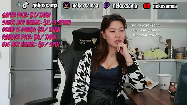 Snapshot of nekoxwaifu chatting on 26, 4, 2026 nekoxwaifu online show from 26, 4, 2026