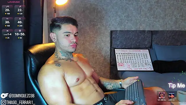 thiago ferrari  online show from 4, 7, 2026