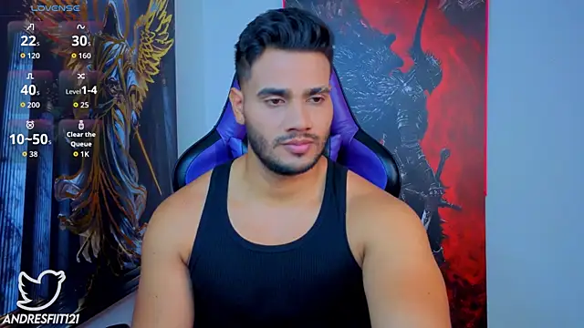 AndresRodriguez1 online show from 12, 7, 2026