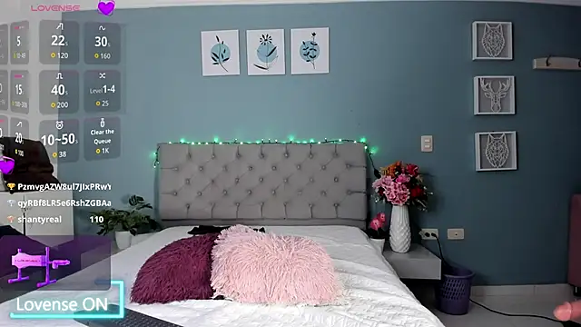 Valentina Rujano online show from 9, 4, 2026