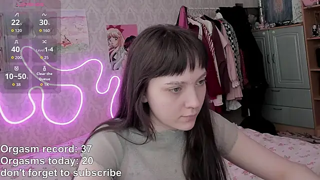 RileyNymph online show from 26, 4, 2026