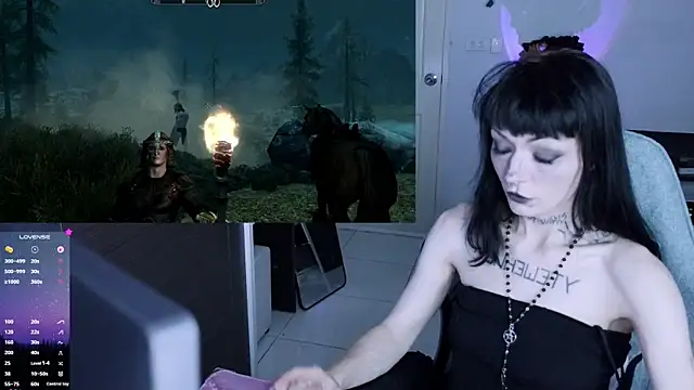Snapshot of H3xD0ll chatting on 2, 7, 2026 H3xD0ll online show from 2, 7, 2026