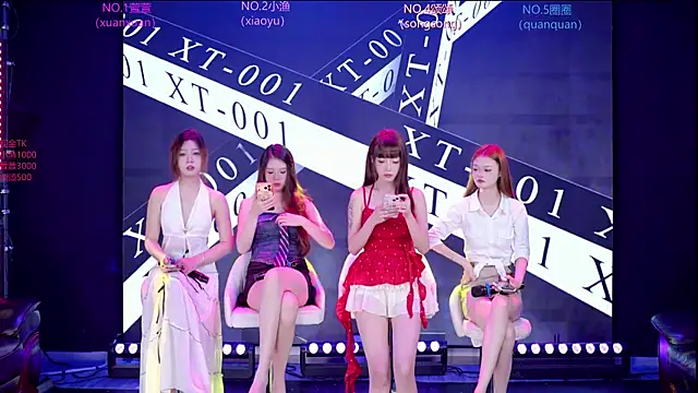 Snapshot of Xt-001 chatting on 5, 6, 2026 Xt-001 online show from 5, 6, 2026