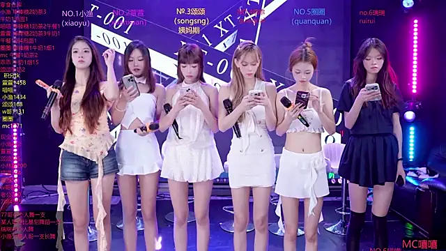 Snapshot of Xt-001 chatting on 1, 7, 2026 Xt-001 online show from 1, 7, 2026