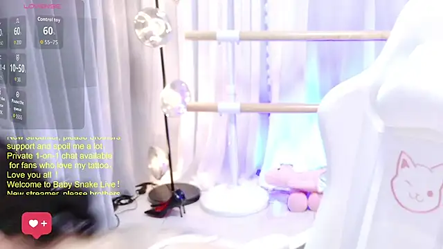 BabySnake online show from 25, 6, 2026