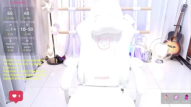 BabySnake online show from 8, 7, 2026