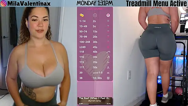 MilaValentina online show from 11, 5, 2026