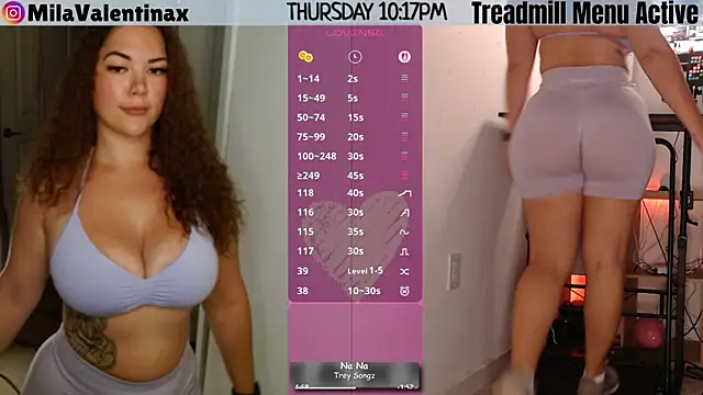 MilaValentina online show from 22, 5, 2026