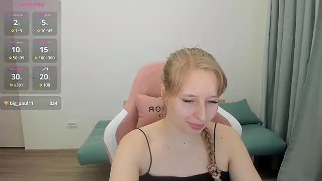 Jessy Ginger online show from 2, 12, 2024