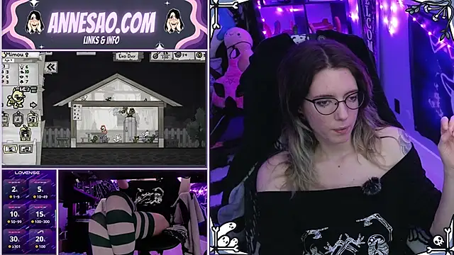 AnneSao online show from 16, 2, 2026