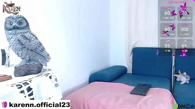 karen sofia  online show from 26, 2, 2025