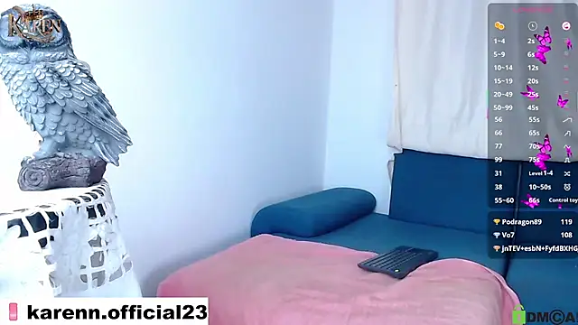 karen sofia  online show from 20, 3, 2025