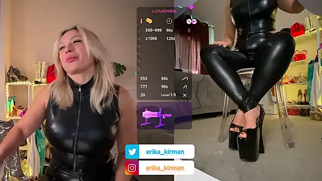 Erika Kirman online show from 31, 1, 2025