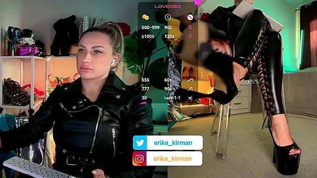 Erika Kirman online show from 28, 11, 2025