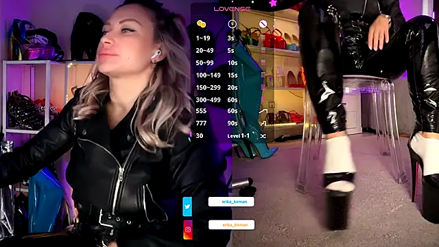 Snapshot of Erika_Kirman chatting on 14, 12, 2025 Erika Kirman online show from 14, 12, 2025