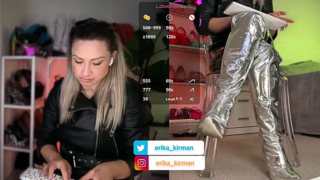 Snapshot of Erika_Kirman chatting on 3, 2, 2026 Erika Kirman online show from 3, 2, 2026